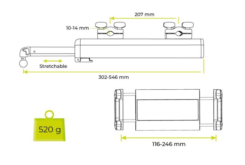 Mobile Origin Tablet and Phone Mount Arm CA17