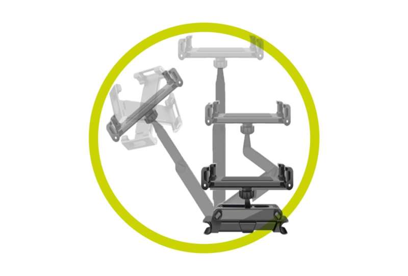 Mobile Origin Tablet Car Holder with Stretchable Arm MO7