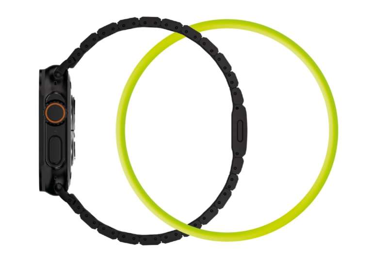 Mobile Origin Titanium Band Modena for Apple Watch Ultra 49mm Black