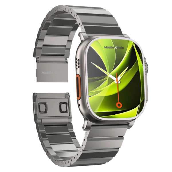 Mobile Origin Titanium Band Modena for Apple Watch Ultra 49mm Natural