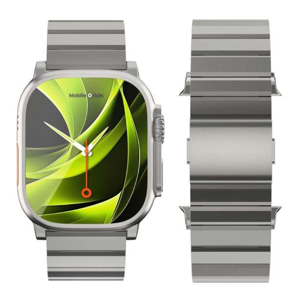 Mobile Origin Titanium Band Modena for Apple Watch Ultra 49mm Natural