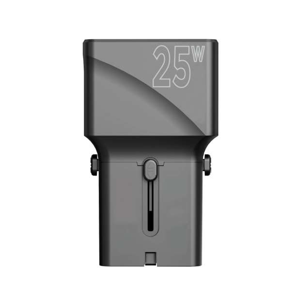 Mobile Origin Travel adapter 25W EU/US/UK/AU Black