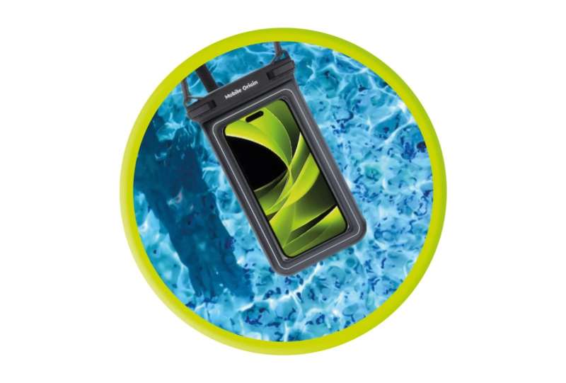 Mobile Origin Waterproof Floating Case with Small Pouch 6,8" Black/White