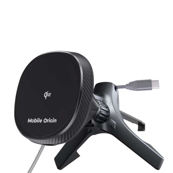 Mobile Origin Wireless Car Vent Qi2 Charger CA15