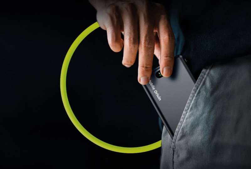 Mobile Origin Wireless Metal Slim 10000mAh PowerBank Black