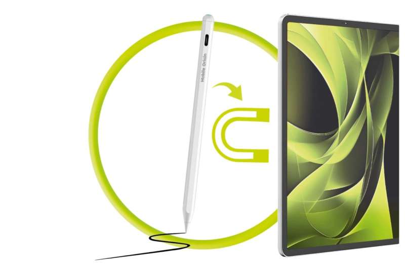 Mobile Origin Wireless/USB-C Magnetic Stylus Pen PE2