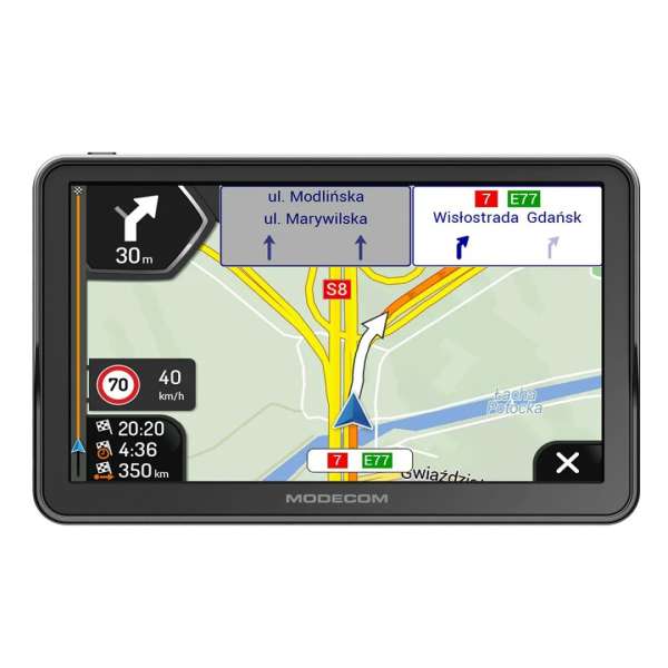 Modecom FreeWAY CX 7.3 7" 16GB iGO Navigation Truck Térképpel (1 éves frissítés)