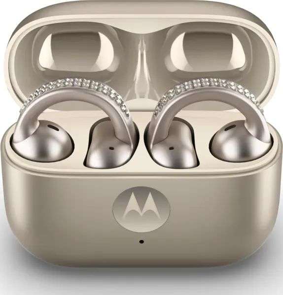 Motorola Moto Buds Loop Bluetooth Headset French Oak