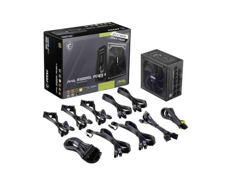 Msi 1000W 80+ Gold MAG A1000GL PCIE5 II