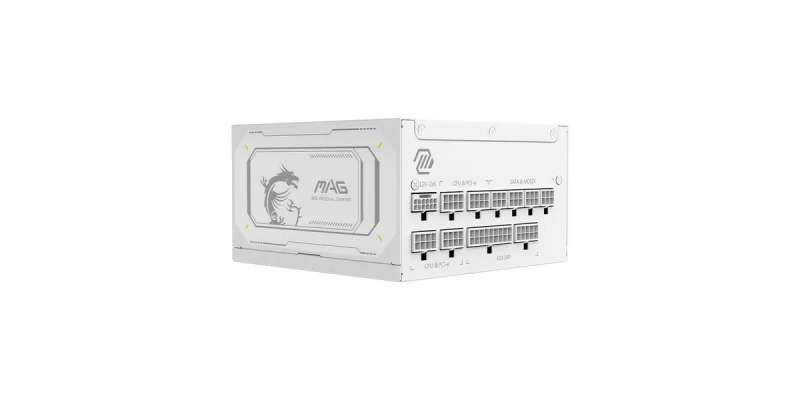 Msi 1000W 80+ Gold MAG A1000GL PCIE5 White