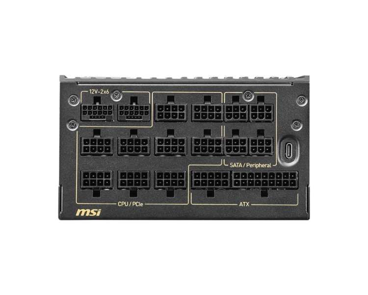 Msi 1600W 80+ Titanium MEG Ai1600T PCIE5