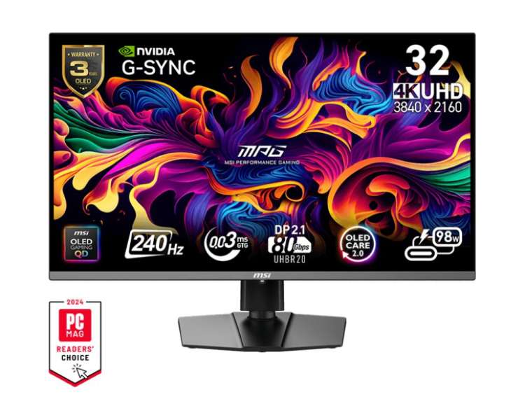 Msi 31,5" MPG 322URX QD-OLED