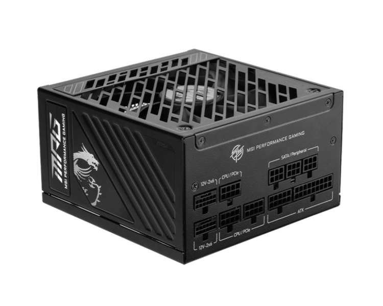 Msi 850W 80+ Gold MPG A850GS PCIE5