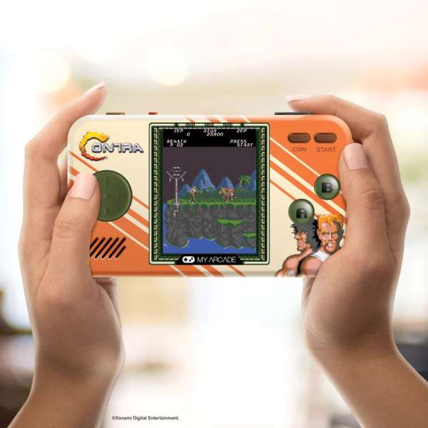 MY ARCADE Contra Pocket Player Hordozható