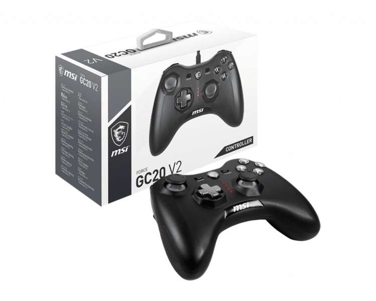 Msi Force GC20 V2 USB Gamepad Black