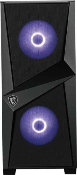 Msi MAG FORGE 100M Tempered Glass Black