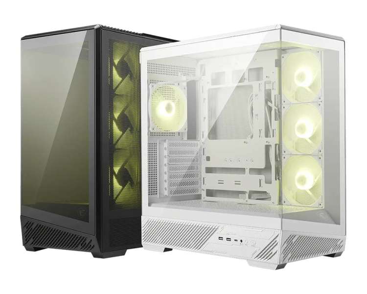 Msi MAG PANO 130R PZ Tempered Glass White