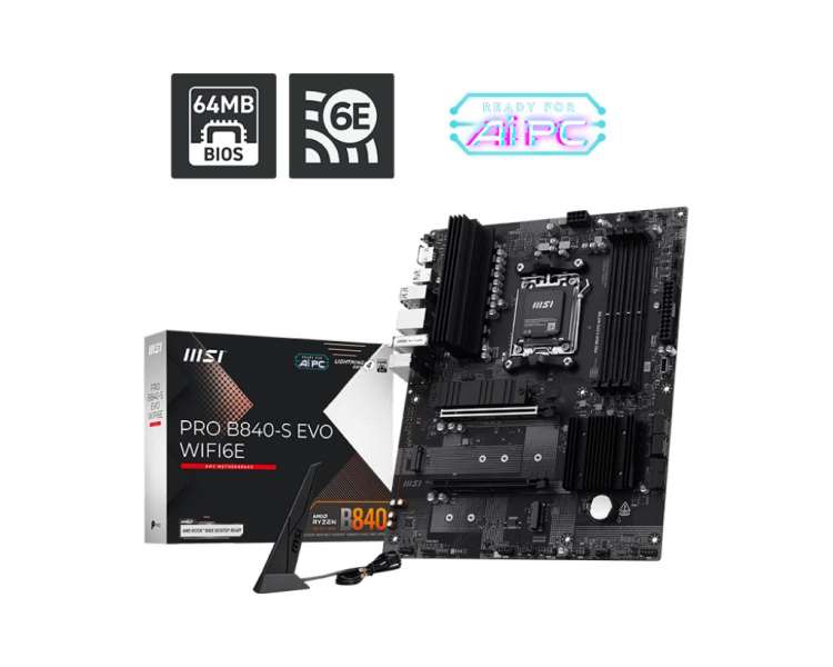 Msi PRO B840-S EVO WIFI6E