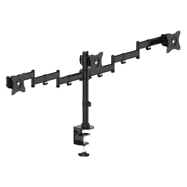 Multibrackets M Deskmount Basic Triple 15-24" Black