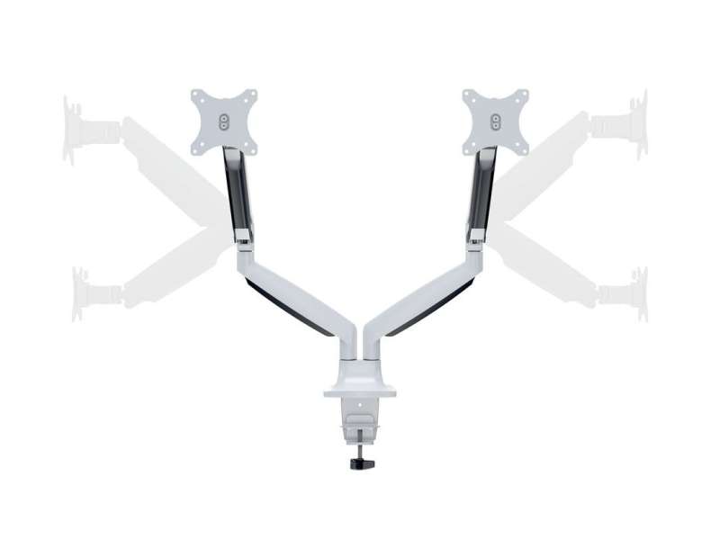 Multibrackets M Deskmount Gas Spring Dual 15"-27" White