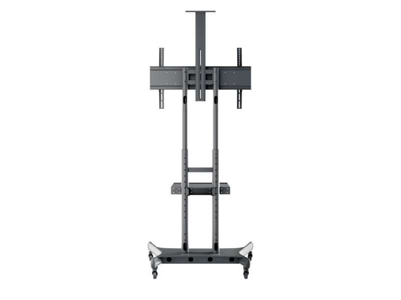 Multibrackets M Public Floorstand Basic 180 incl shelf & camera holder 55" - 80" Black
