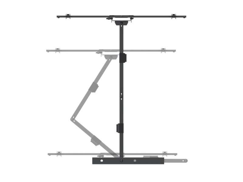 Multibrackets M Universal Long Reach Arm 1010mm HD Single 42-75" Black