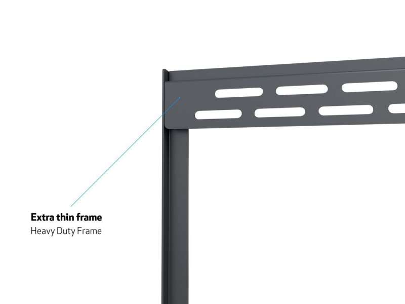Multibrackets M Universal Wallmount HD 100kg 60"-100" Black