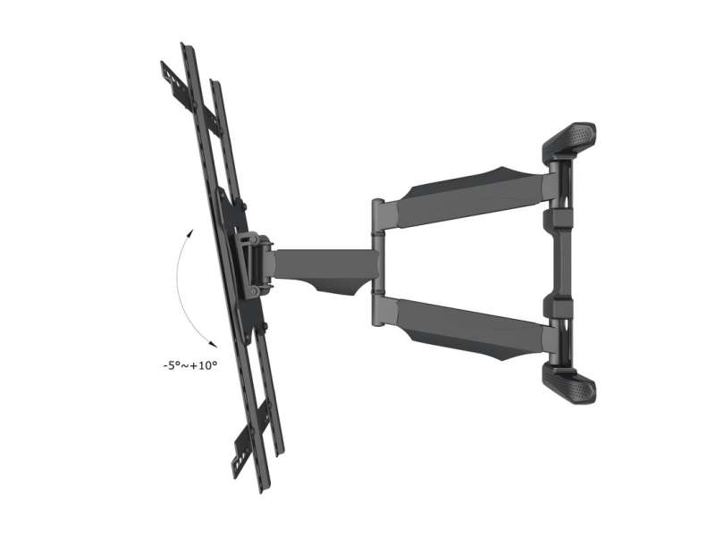 Multibrackets M VESA Flexarm Full Motion Single Portrait 400x600 32"-55" Black