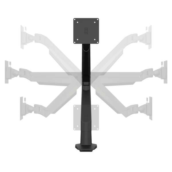Multibrackets M VESA Gas Lift Arm Single 15"-34" Black