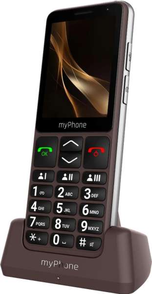 MyPhone Bueno LTE Praline Collection 128MB Brown