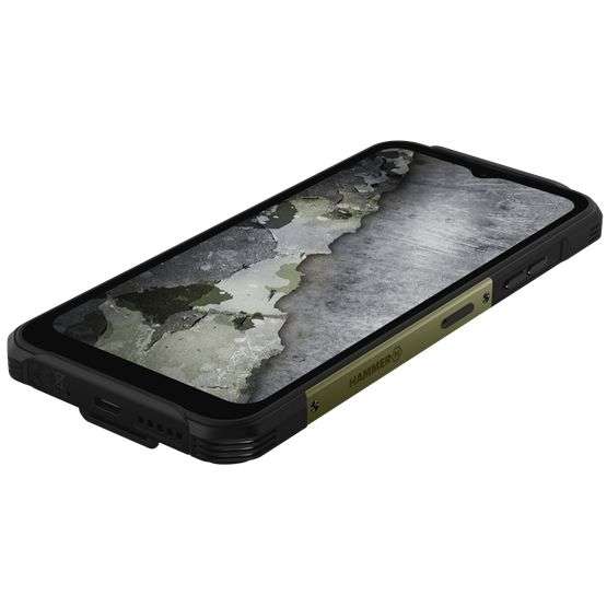 MyPhone Hammer Construction 2 5G Military Edition 128GB DualSIM Black/Green
