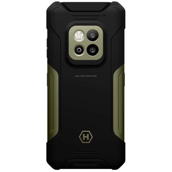 MyPhone Hammer Construction 2 5G Military Edition 128GB DualSIM Black/Green