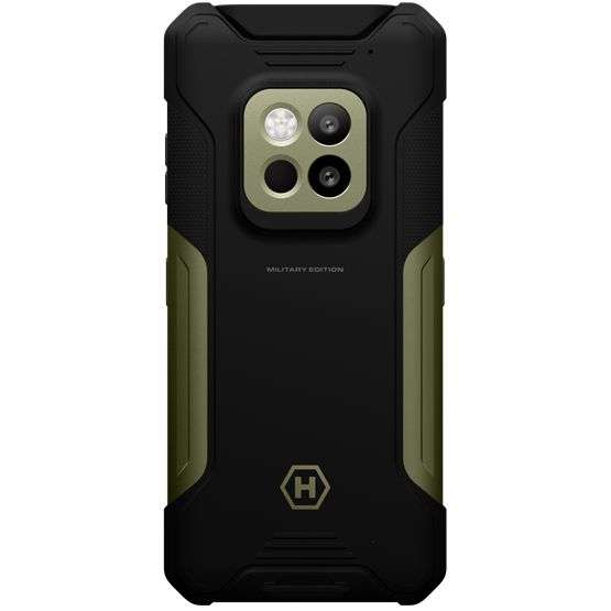 MyPhone Hammer Construction 2 Thermal 5G Military Edition 256GB Black/Green
