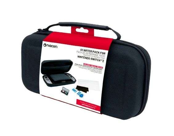 Nacon Case and Protection Pack for Nintendo Switch 2 Black