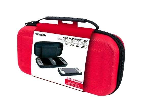 Nacon Hard Carrying Case for Nintendo Switch 2 Red