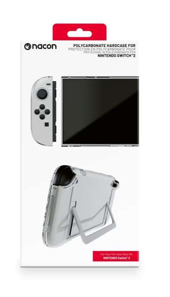 Nacon Nintendo Switch 2 átlátszó védőtok