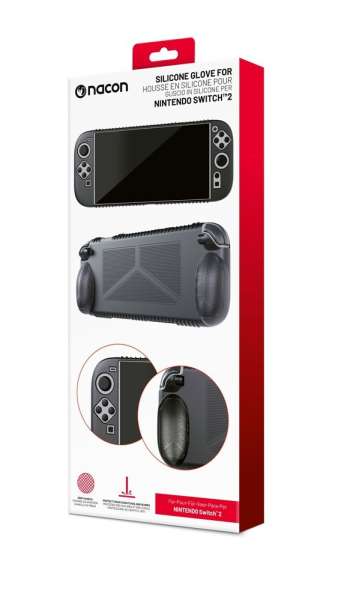 Nacon Nintendo Switch 2 szilikon védőtok Black