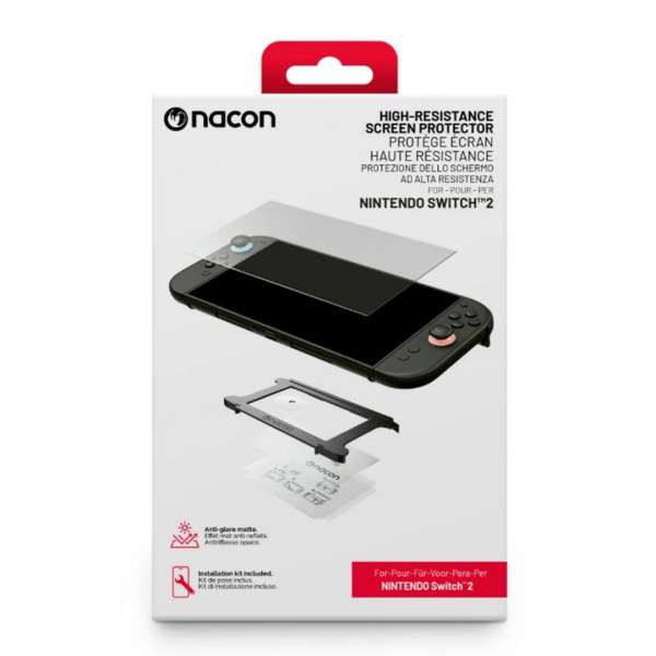 Nacon Switch 2 Kijelzővédő Üvegfólia szett
