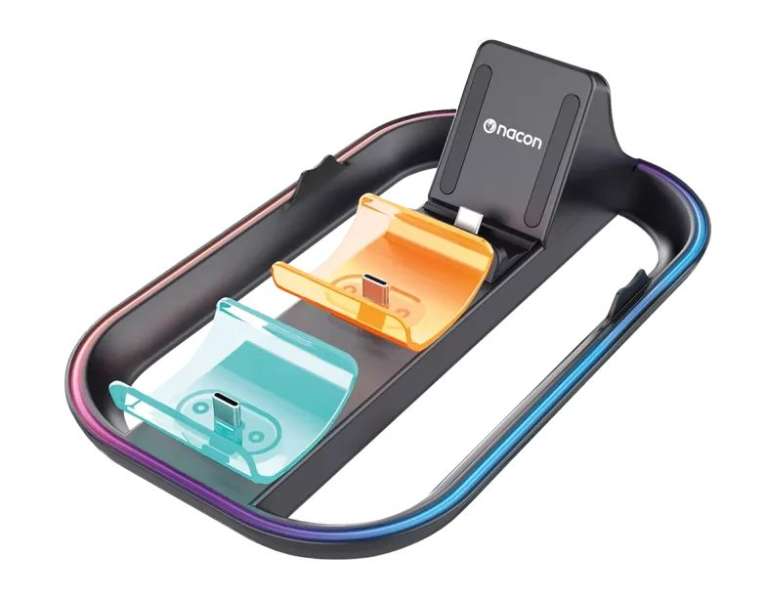 Nacon Triple Tridock RGB Charger for Nintendo Switch 2