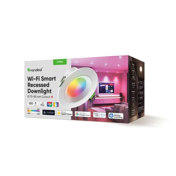 Nanoleaf Essentials Smart Downlight 4 Pack