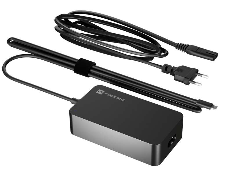 natec Grayling Gan 65W 20V / 3,25A 65W univerzális hálózati töltő