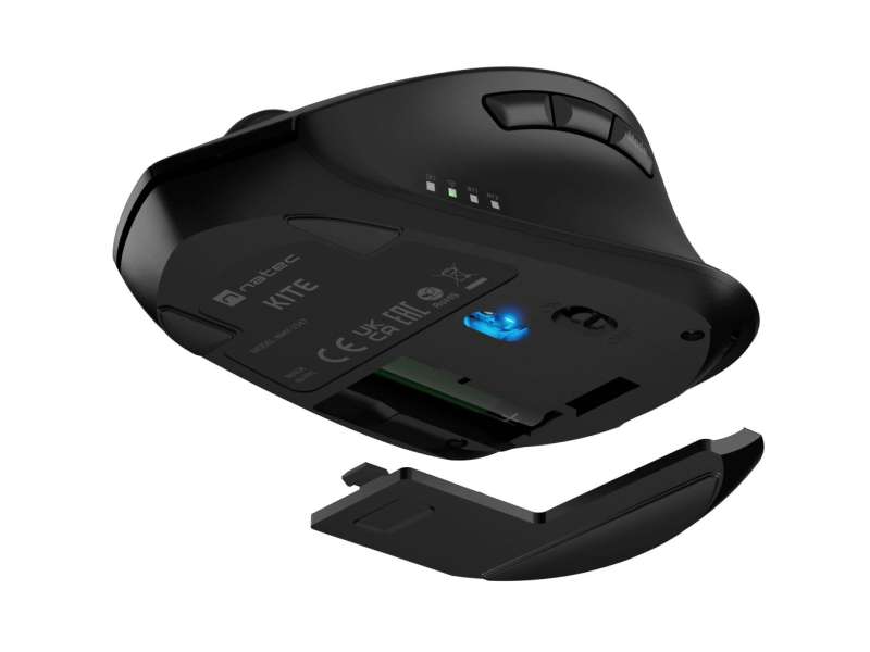 natec Kite Wireless Mouse Black