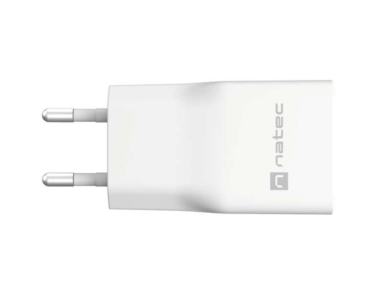 natec Ribera Gan Slim Charger White