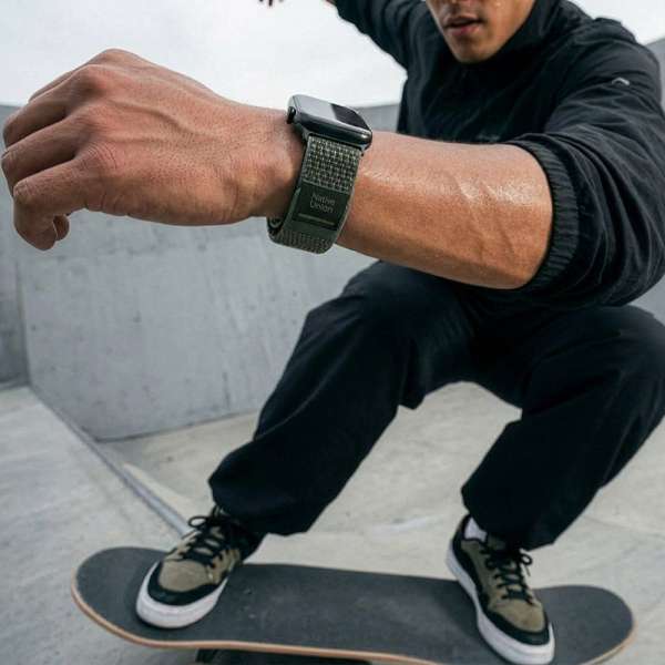 Native Union Active Watch Loop 44/45/46/49mm Slate Green