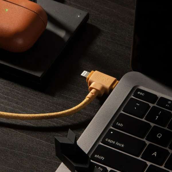 Native Union Belt Cable Duo (USB-C – Lighting/USB-C) 1,5m Kraft