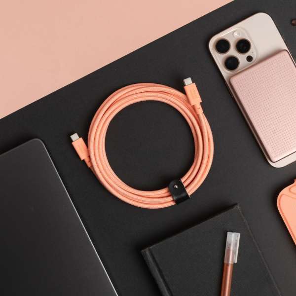 Native Union Belt USB-C to USB-C XL cable 3m Apricot