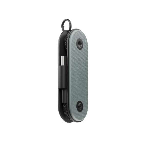 Native Union Pocket Cable USB-C - USB-C 0,17m Slate Green