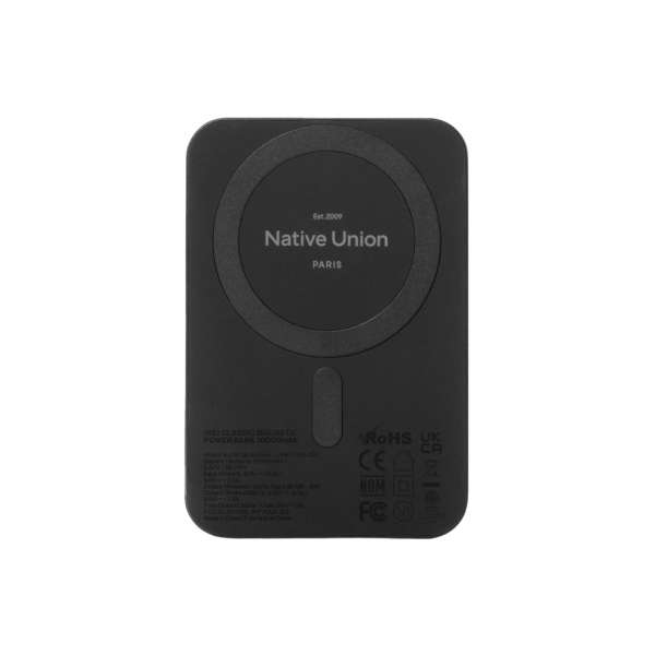 Native Union (Re)Classic Magnetic Power Bank 10000mAh Black
