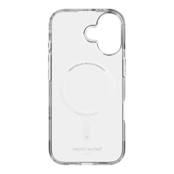 Native Union (RE)Clear Case for iPhone 17 Transparent