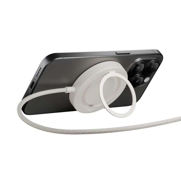 Native Union Snapstand Qi2 wireless charger Sandstone